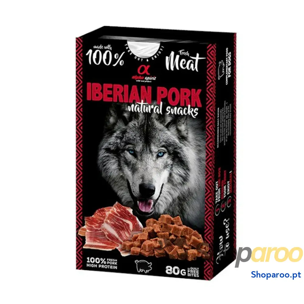 Lanche para Gato Alpha Spirit Porco