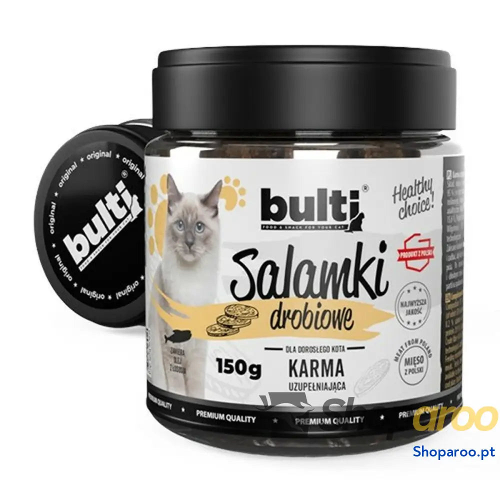 Lanche para Gato Bult Pássaros 150 g
