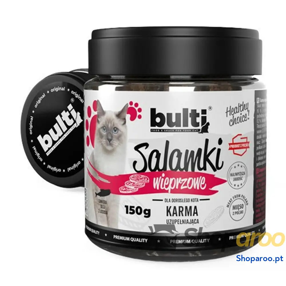 Lanche para Gato Bult Porco 150 g