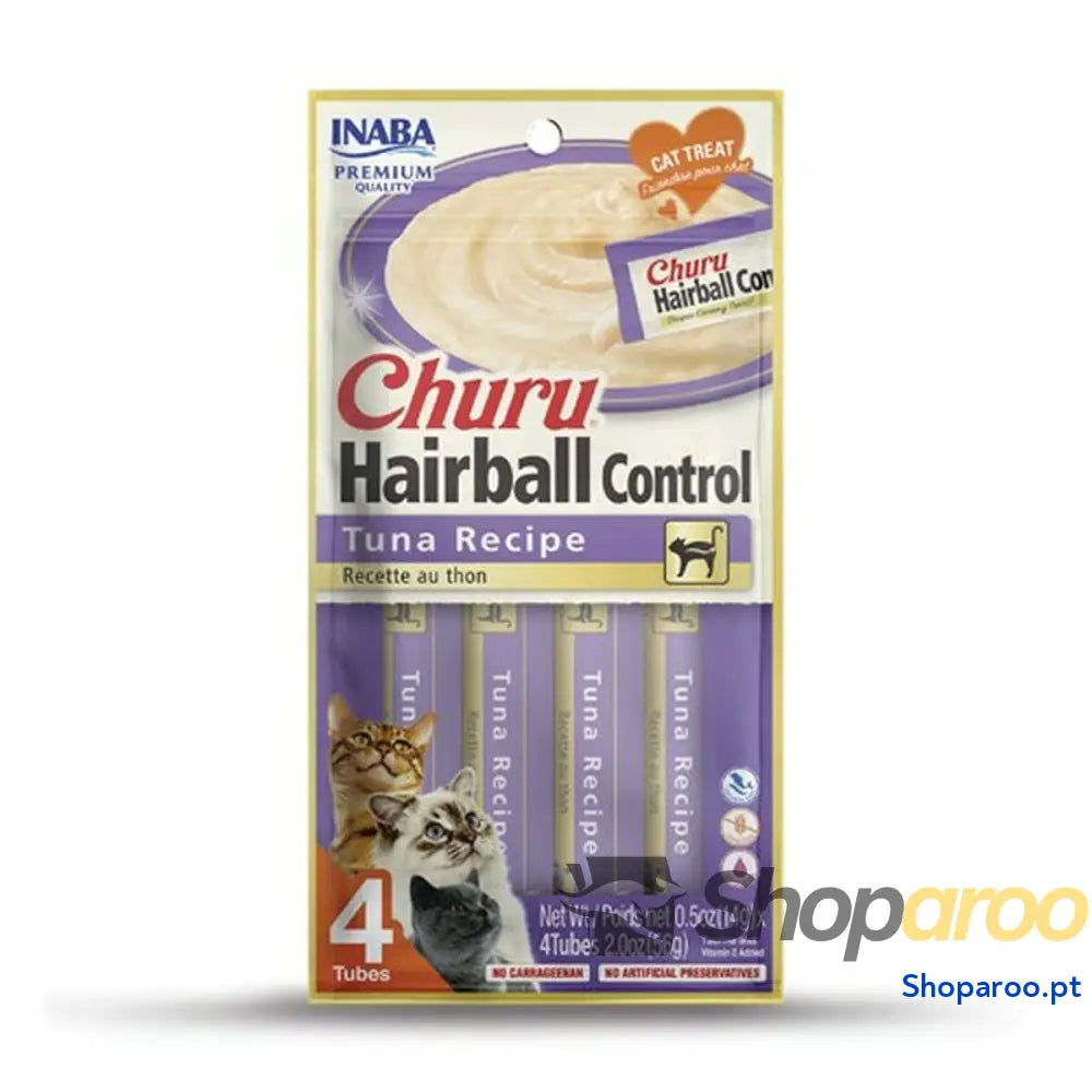 Lanche para Gato Inaba Churu 4 x 14 g Atum