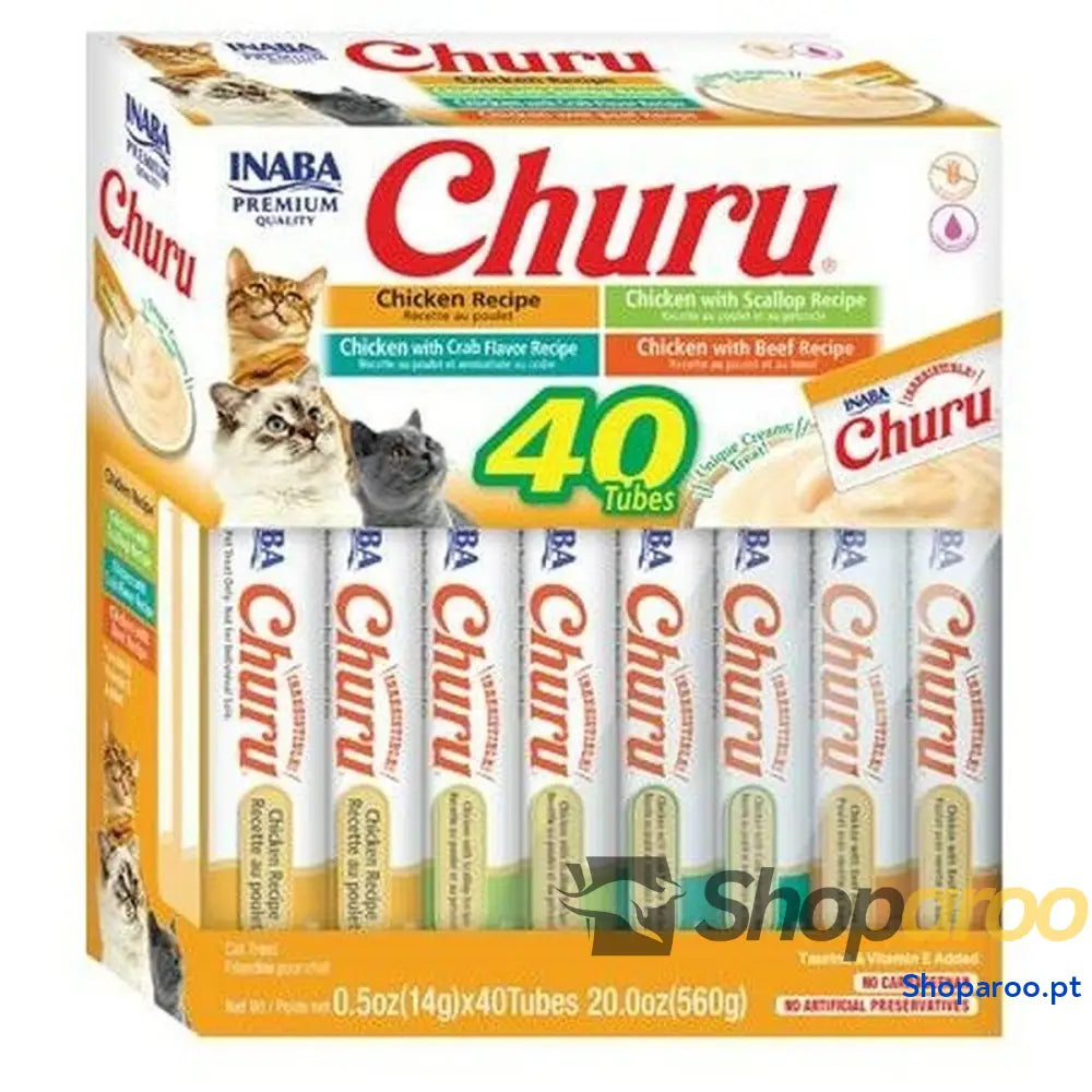 Lanche para Gato Inaba Churu Frango