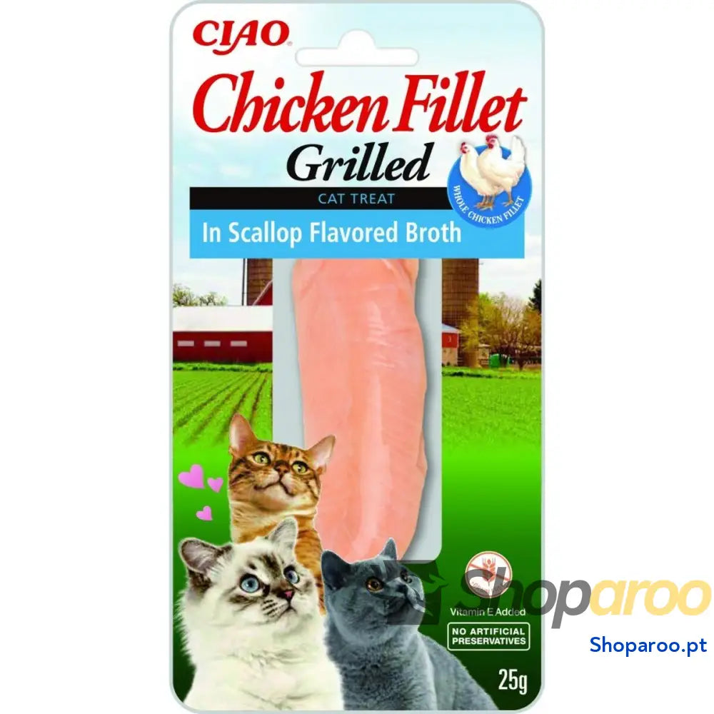 Lanche para Gato Inaba EU054 Frango 25 g