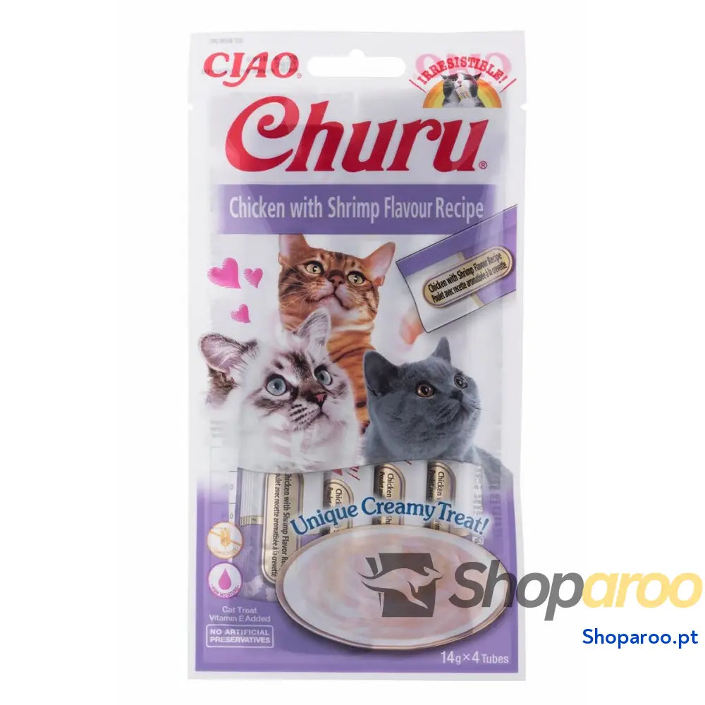Lanche para Gato Inaba EU108 Frango 4 x 14 g