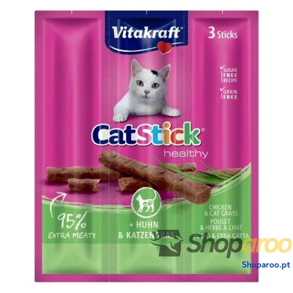 Lanche para Gato Vitakraft CatStick Mini Frango