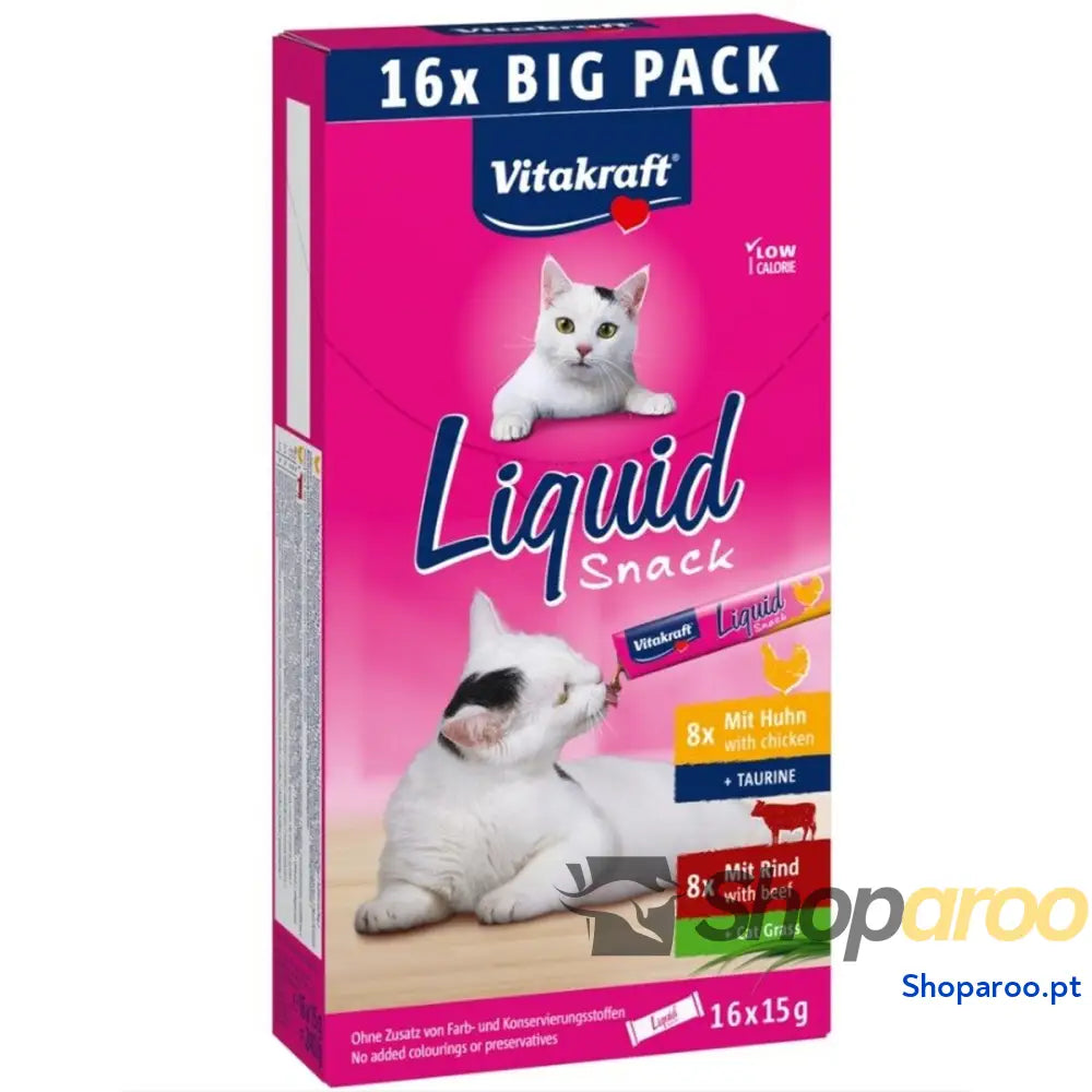 Lanche para Gato Vitakraft Liquid-Snack