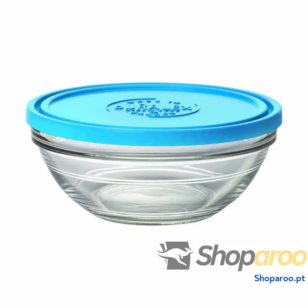 Lancheira Hermética Duralex Bol Red Freshbox Azul (970 ml) (ø 17 x 7 cm)