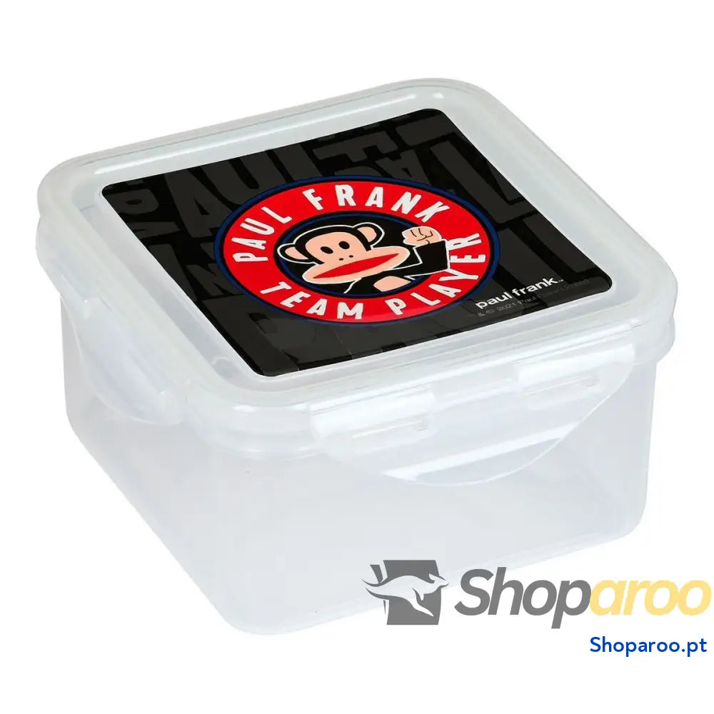 Lancheira Paul Frank Team player Poliuretano Preto (13 x 7.5 x 13 cm)