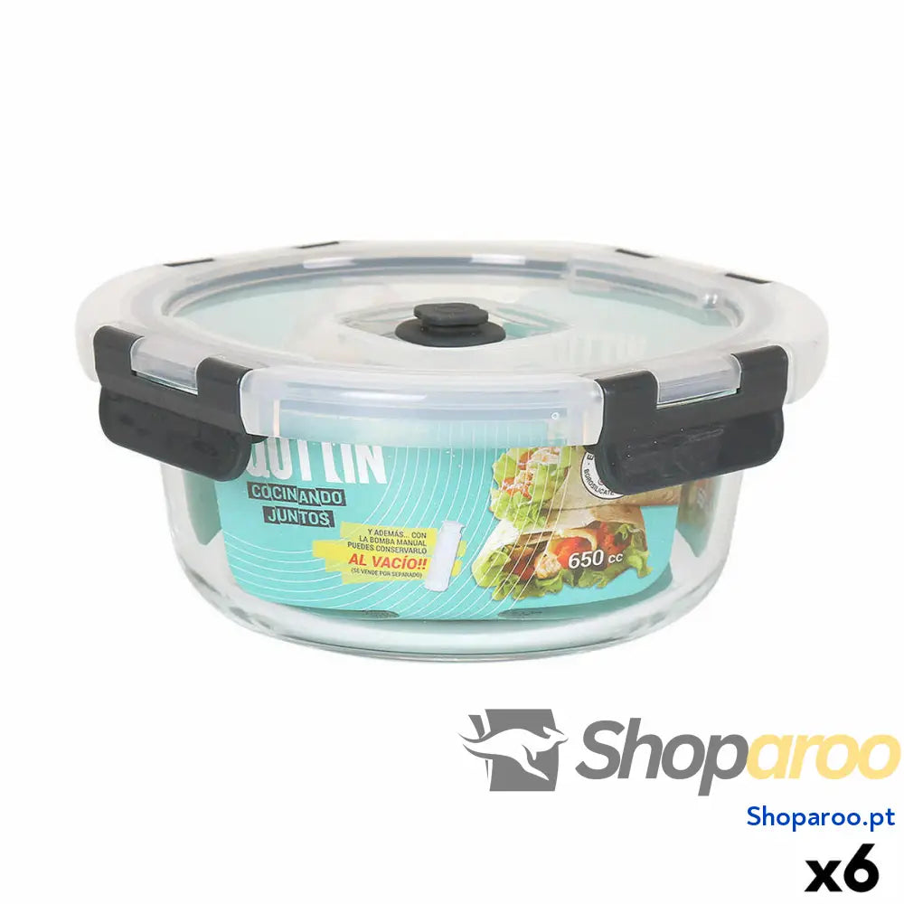 Lancheira Quttin   650 ml (6 Unidades)