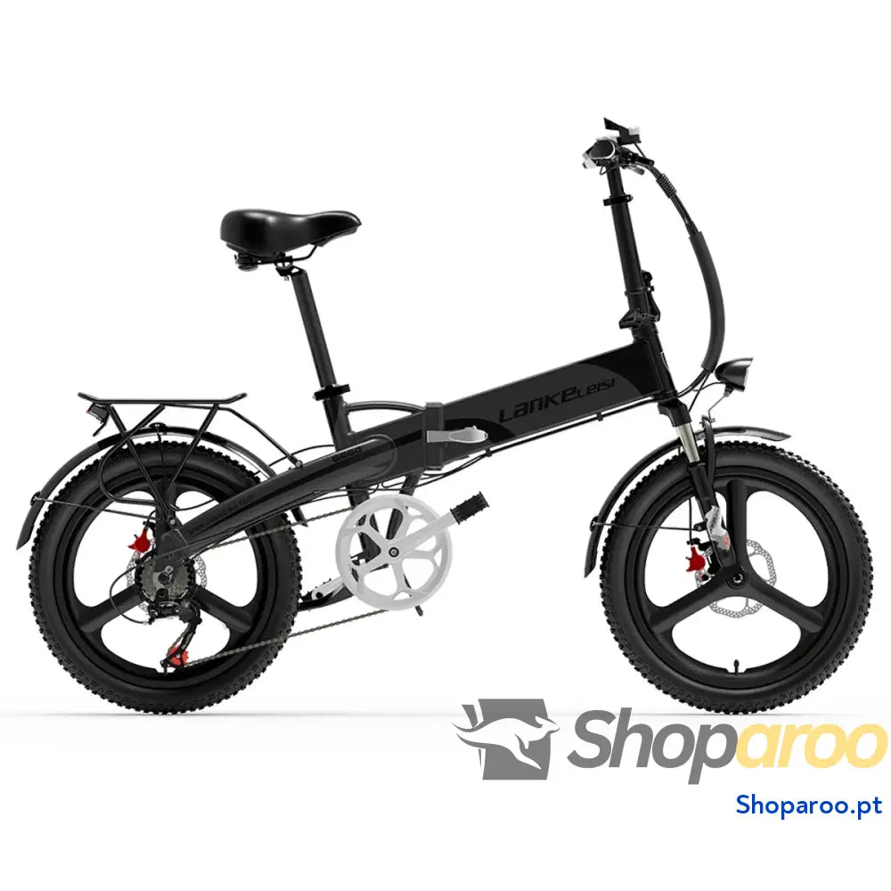 Lankeleisi G660 Bicicleta Elétrica Motor Brushless 500W 48V 20 Polegadas
