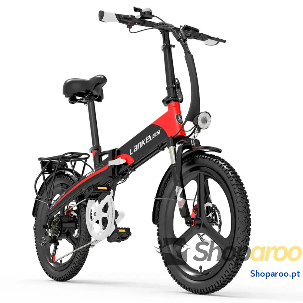 Lankeleisi G660 Bicicleta Elétrica Motor Brushless 500W 48V 20 Polegadas