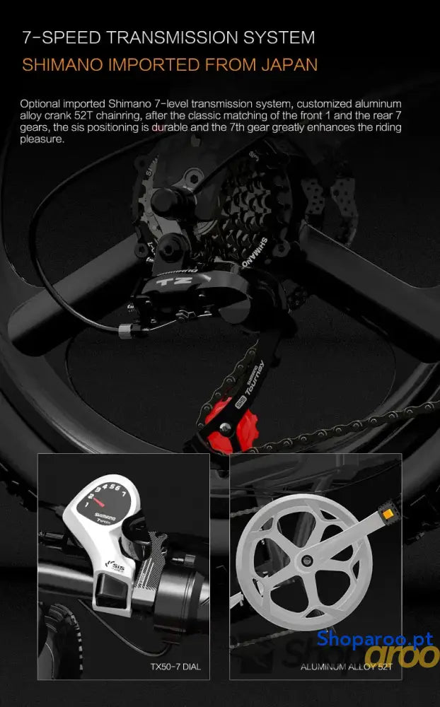 Lankeleisi G660 Bicicleta Elétrica Motor Brushless 500W 48V 20 Polegadas