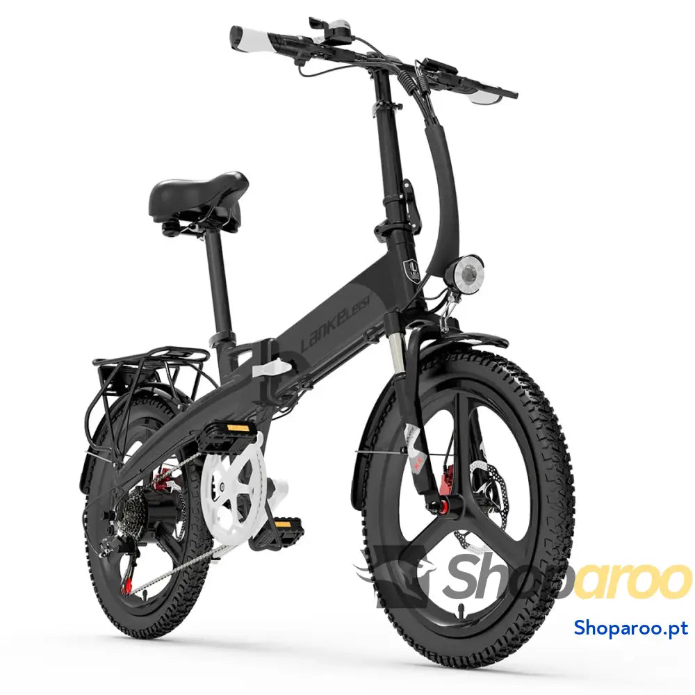 Lankeleisi G660 Bicicleta Elétrica Motor Brushless 500W 48V 20 Polegadas