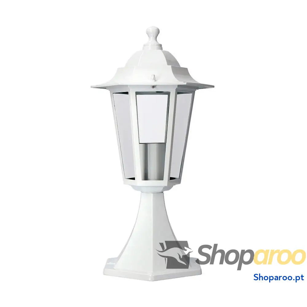 Lanterna EDM 73404 Zurich Branco 60 W E27 16 x 40 cm Alumínio