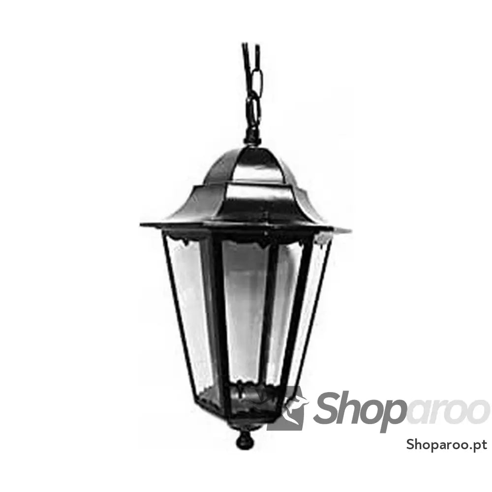 Lanterna EDM 73411 Zurich Preto 60 W E27 19, 2 x 94,7 cm Ø 19,5 x 90,5 cm Alumínio