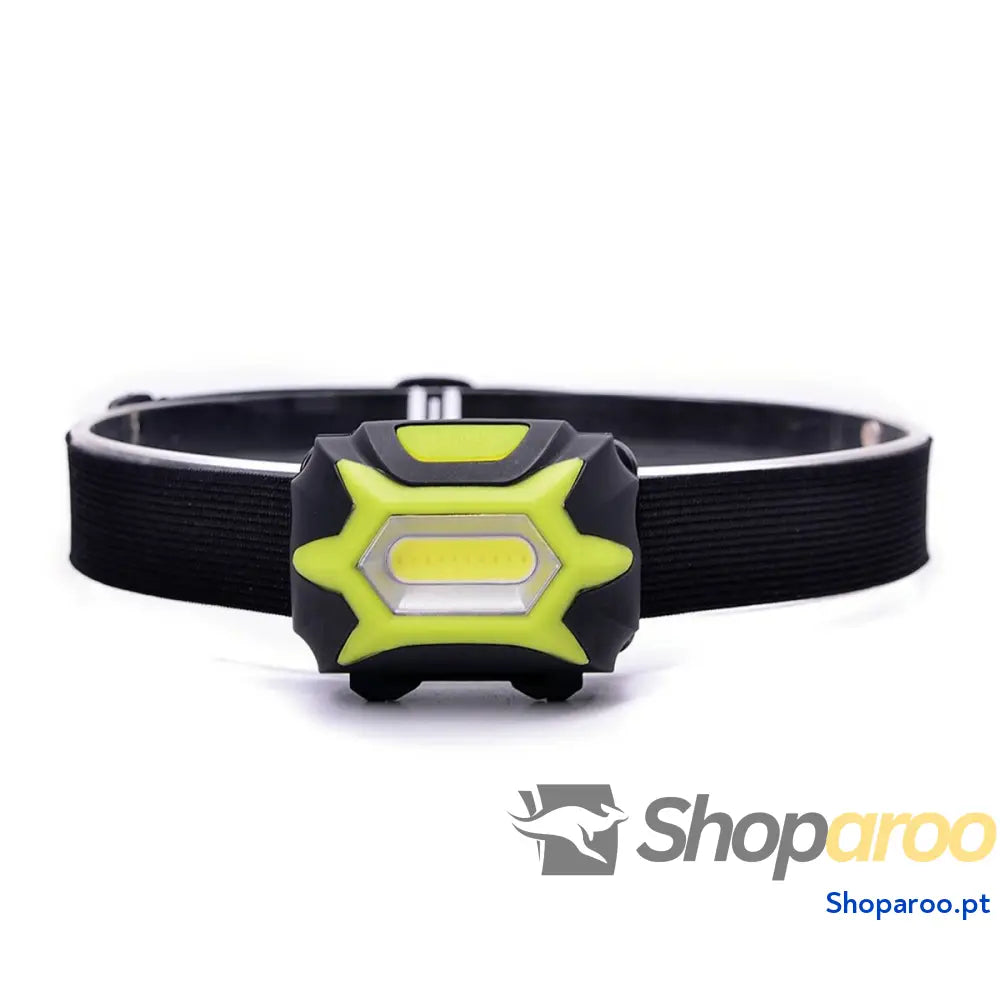 Lanterna LED para a Cabeça TM Electron Verde 3W