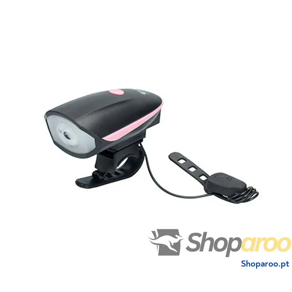 Lanterna LED para Biciclet TM Electron Cor de Rosa