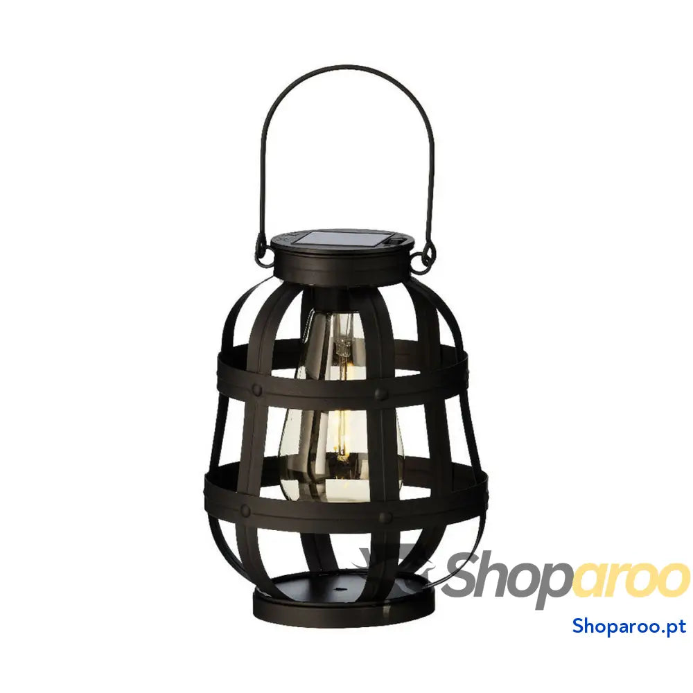 Lanternas Lumineo Vintage Metal Bateria solar