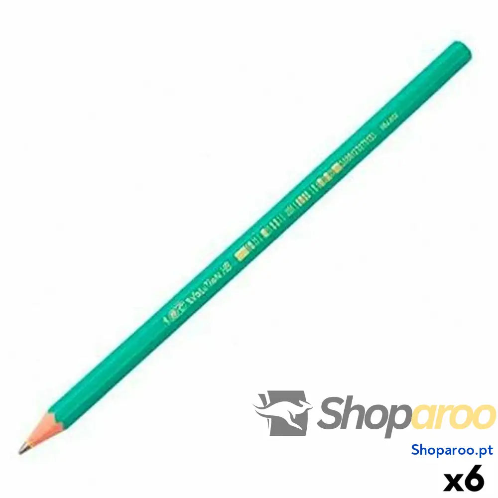 Lápis Bic Sextavado HB 12 Peças (6 Unidades)