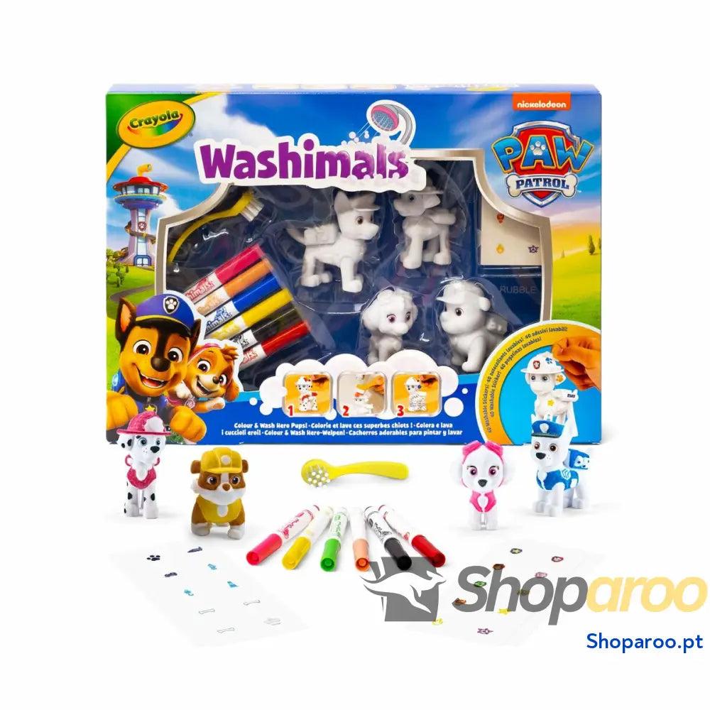 Lápis Crayola Washimals 50 Peças
