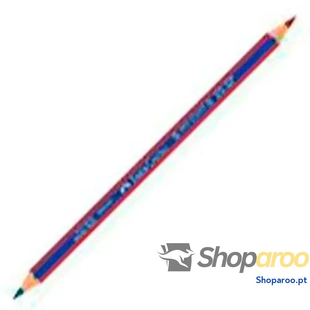 Lápis de cores Faber-Castell 116000 Azul Vermelho (12 Unidades)