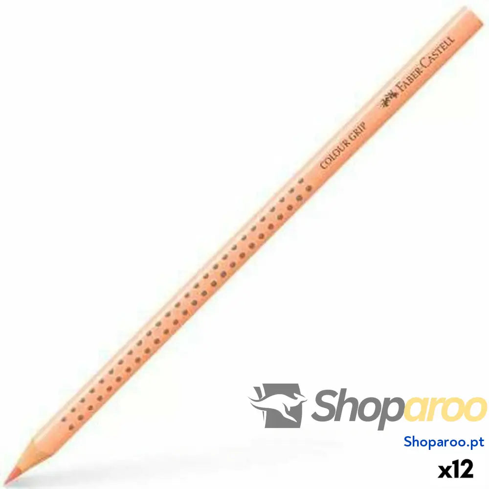 Lápis de cores Faber-Castell Colour Grip Carne (12 Unidades)