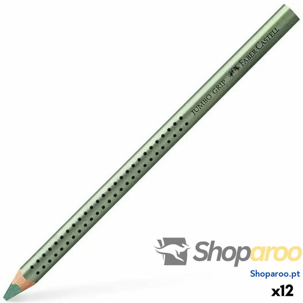 Lápis de cores Faber-Castell Verde metálico (12 Unidades)