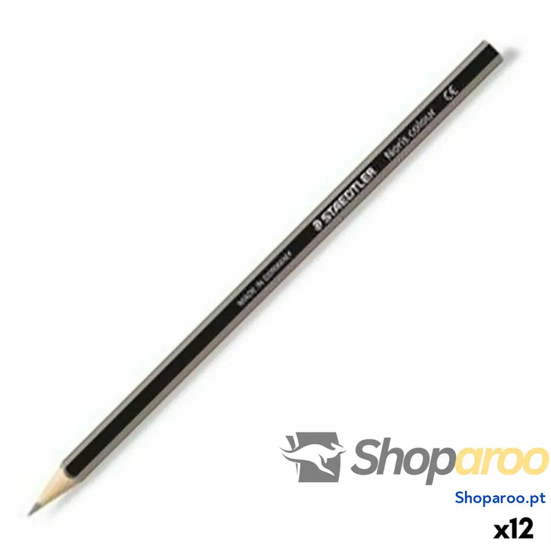 Lápis de cores Staedtler Noris Colour WOPEX Cinzento (12 Unidades)