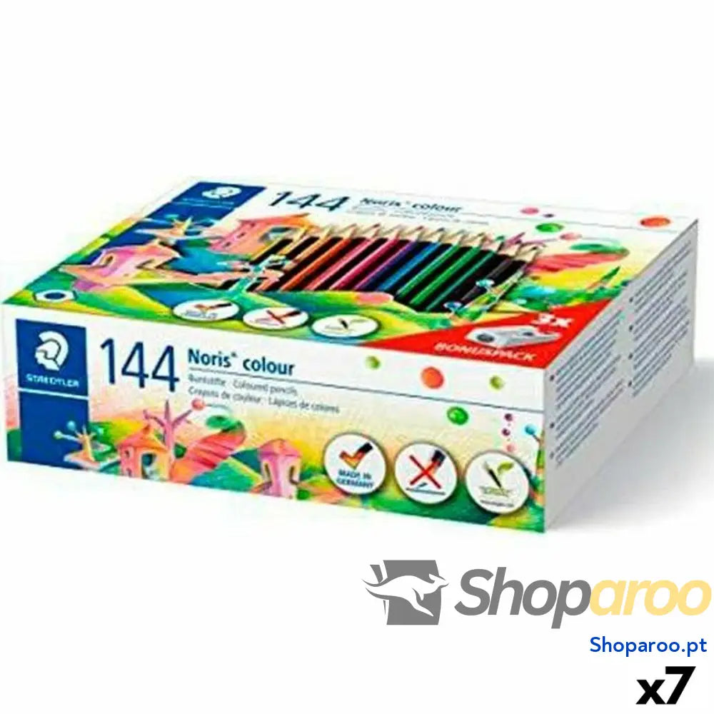 Lápis de cores Staedtler Noris Colour Wopex Conjunto (7 Unidades)