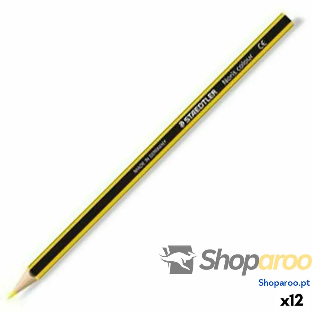 Lápis de cores Staedtler Wopex Amarelo (12 Unidades)