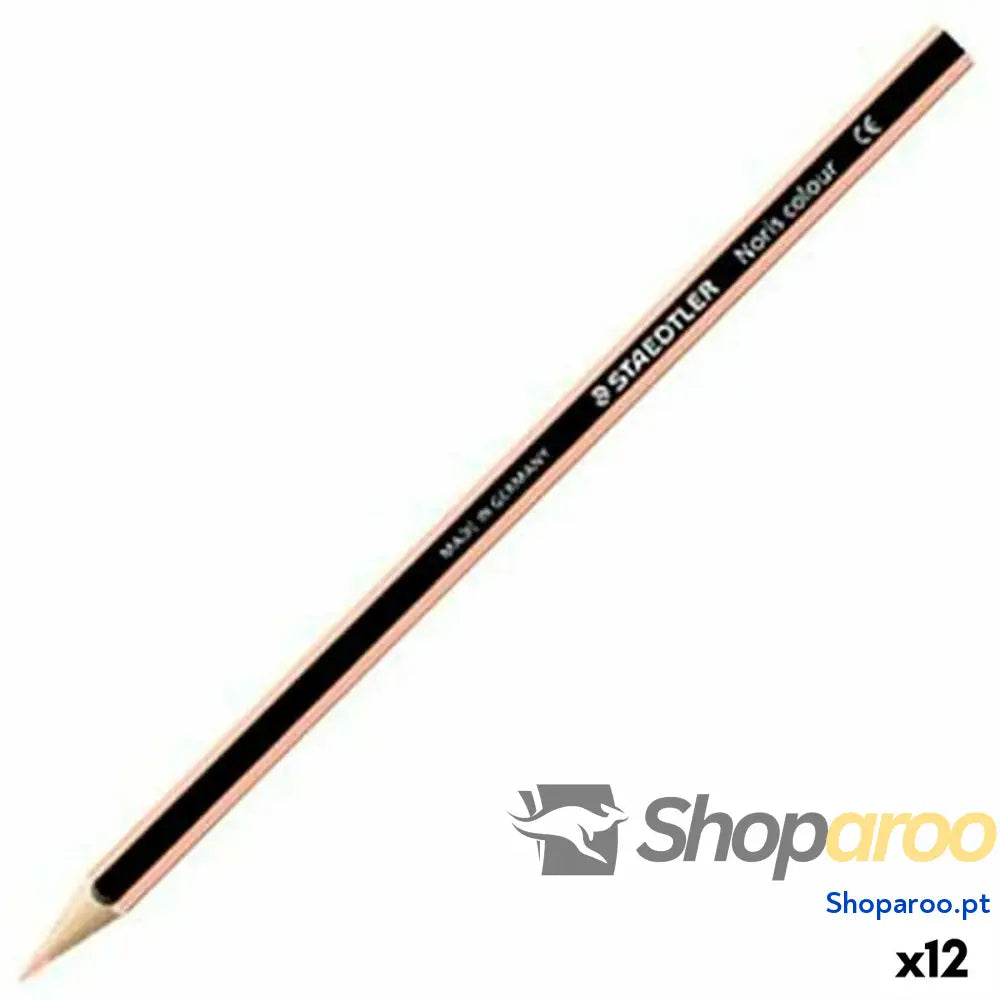 Lápis de cores Staedtler Wopex Carne (12 Unidades)