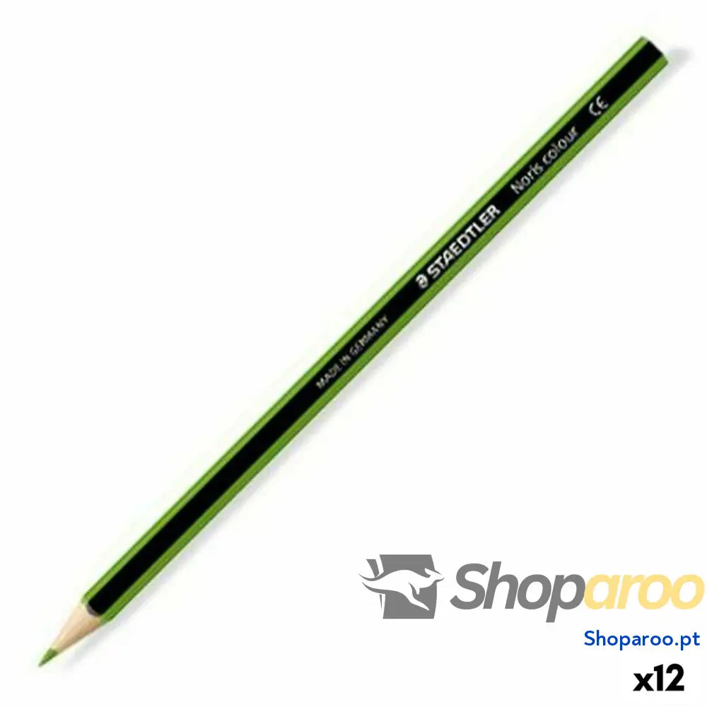Lápis de cores Staedtler Wopex Verde (12 Unidades)