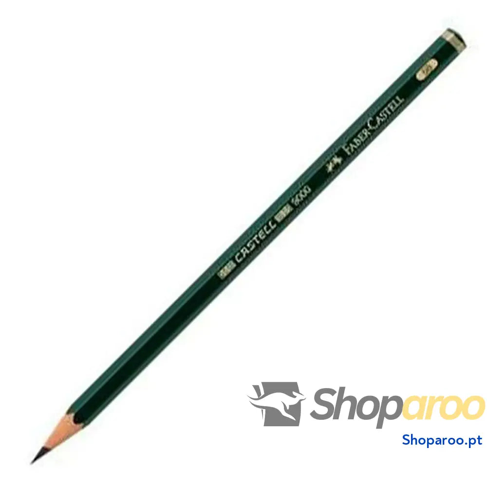 Lápis Faber-Castell 119005 Sextavado 5B Verde Ecológico (12 Unidades)