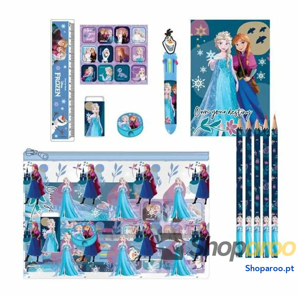 Lápis Frozen Azul 10 % Plástico 20 % Papel