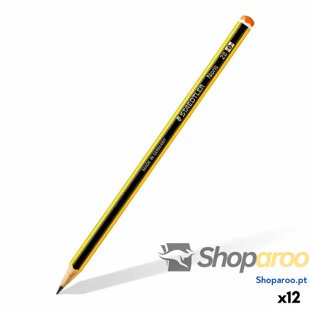 Lápis Staedtler Noris 120-0 Sextavado 2B (12 Unidades)