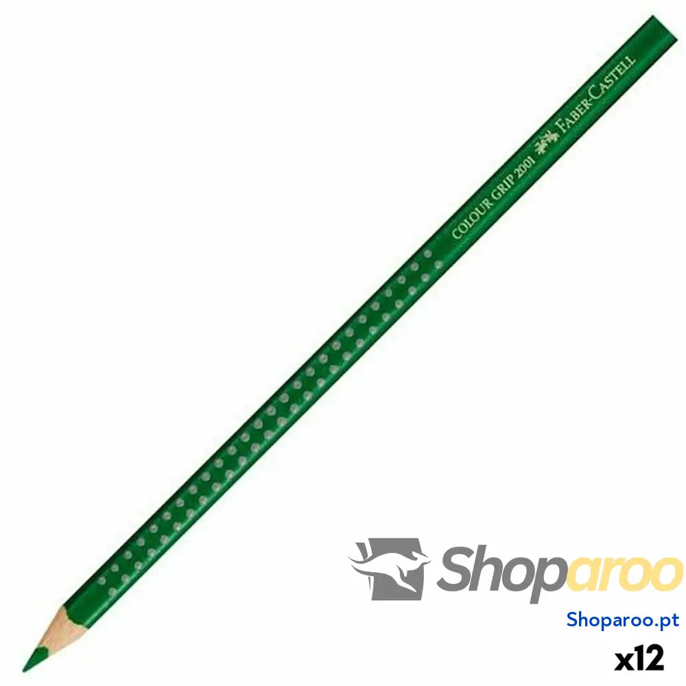 Lápiz de Cor Aquarela Faber-Castell Verde-escuro (12 Unidades)