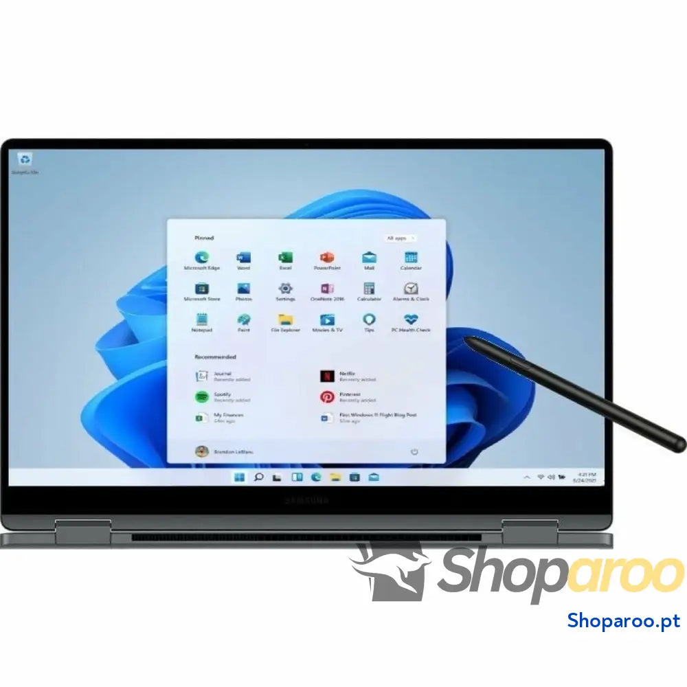 Laptop 2 em 1 Samsung Galaxy Book5 360 Intel Core Ultra 5-256V intel core ultra 5 16 GB RAM 512 GB SSD 15,6"