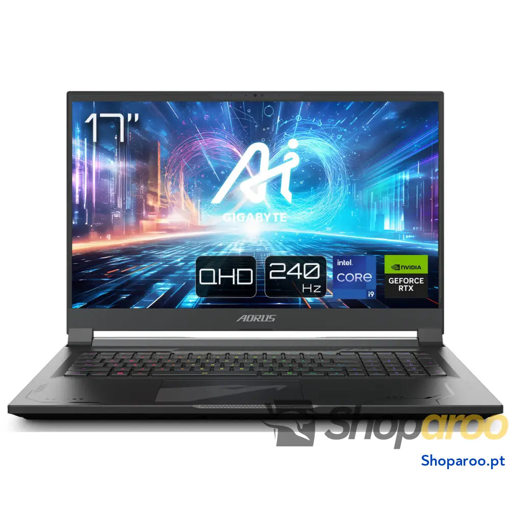 Laptop Aorus 17X AZF-B5ES665SP 17" i9-13900HX intel core i9-13980hx 32 GB RAM 2 TB 2 TB SSD Nvidia Geforce RTX 4090 Qwerty espan