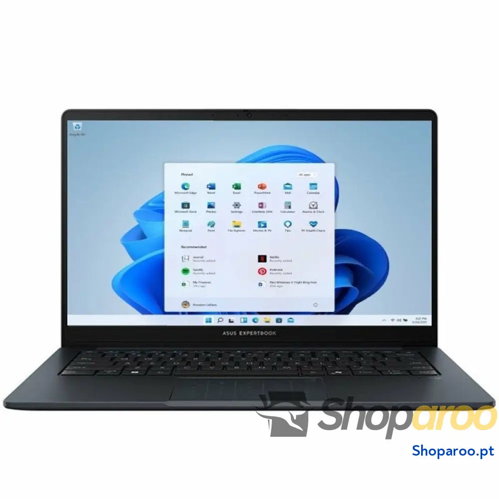 Laptop Asus ExpertBook BM1 BM1403CDA-S60288X 14" 16 GB RAM 512 GB SSD Qwerty espanhol