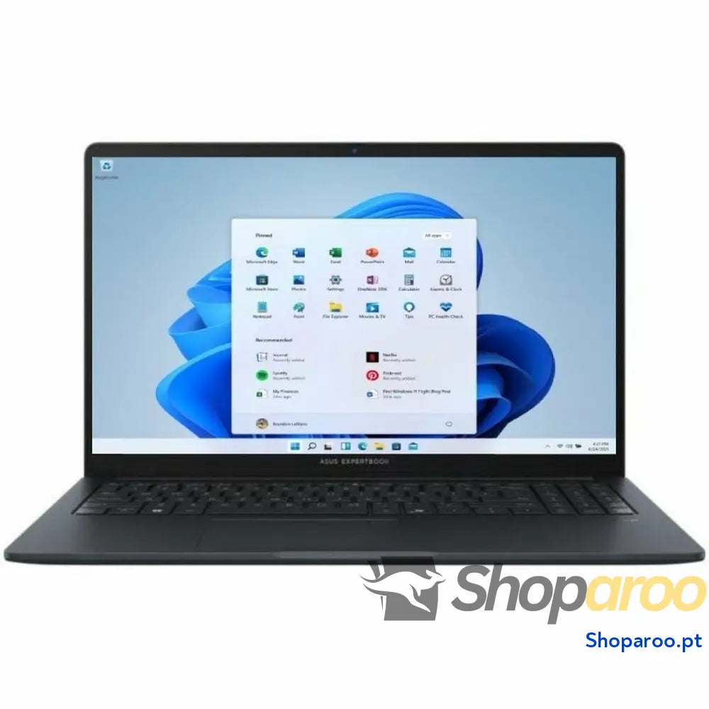 Laptop Asus ExpertBook BM1 BM1503CDA-NJ0048X 15" 16 GB RAM 512 GB SSD Qwerty espanhol AMD Ryzen 7 7735U