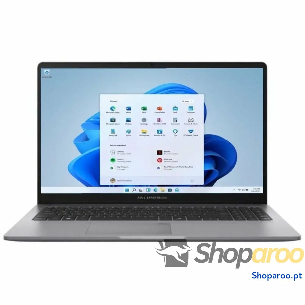 Laptop Asus ExpertBook P1 P1503CVA-S70402X 15" Intel Core i3 16 GB RAM 512 GB SSD Qwerty espanhol