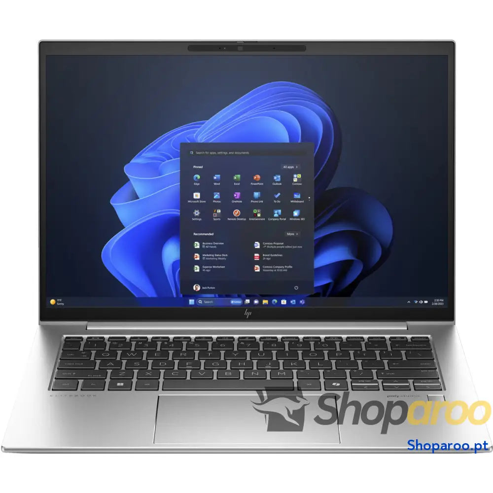 Laptop HP EliteBook 840 G11 14" Intel Evo Core Ultra 5 125H 16 GB RAM 512 GB SSD Qwerty espanhol