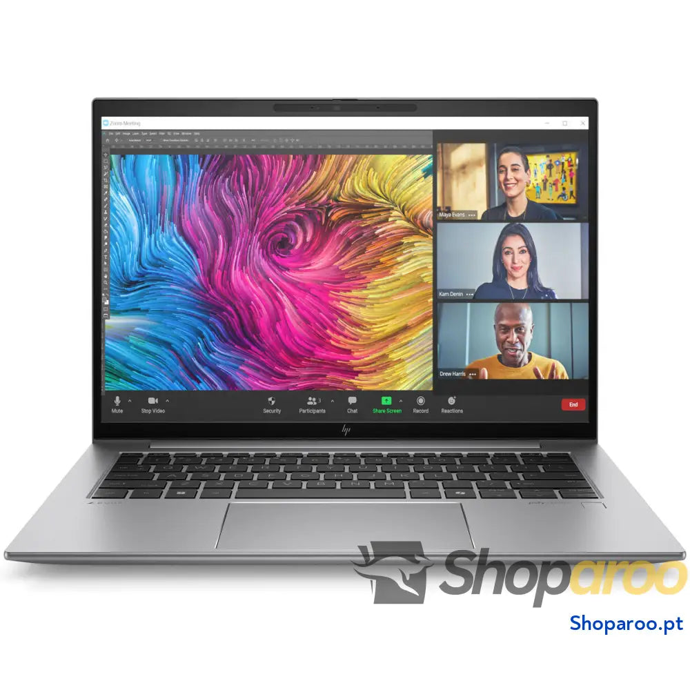 Laptop HP ZBOOK FIREFLY14 G11 14" Intel Core Ultra 7 155H 16 GB RAM 512 GB SSD Qwerty espanhol