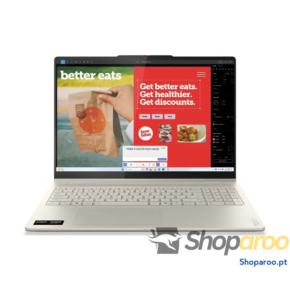 Laptop Lenovo 83JU000SPB 16" 16 GB RAM 512 GB SSD