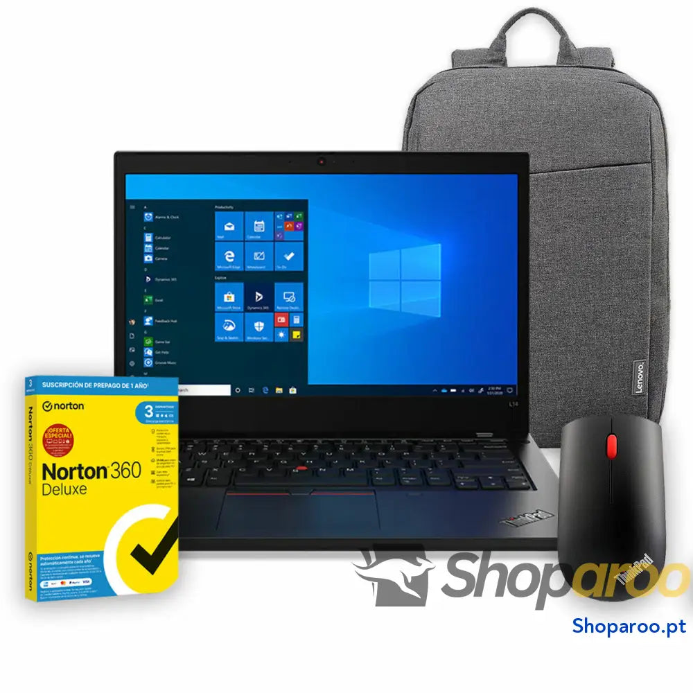 Laptop Lenovo L14 14" AMD Ryzen 5 5500U 16 GB RAM 512 GB SSD Qwerty espanhol