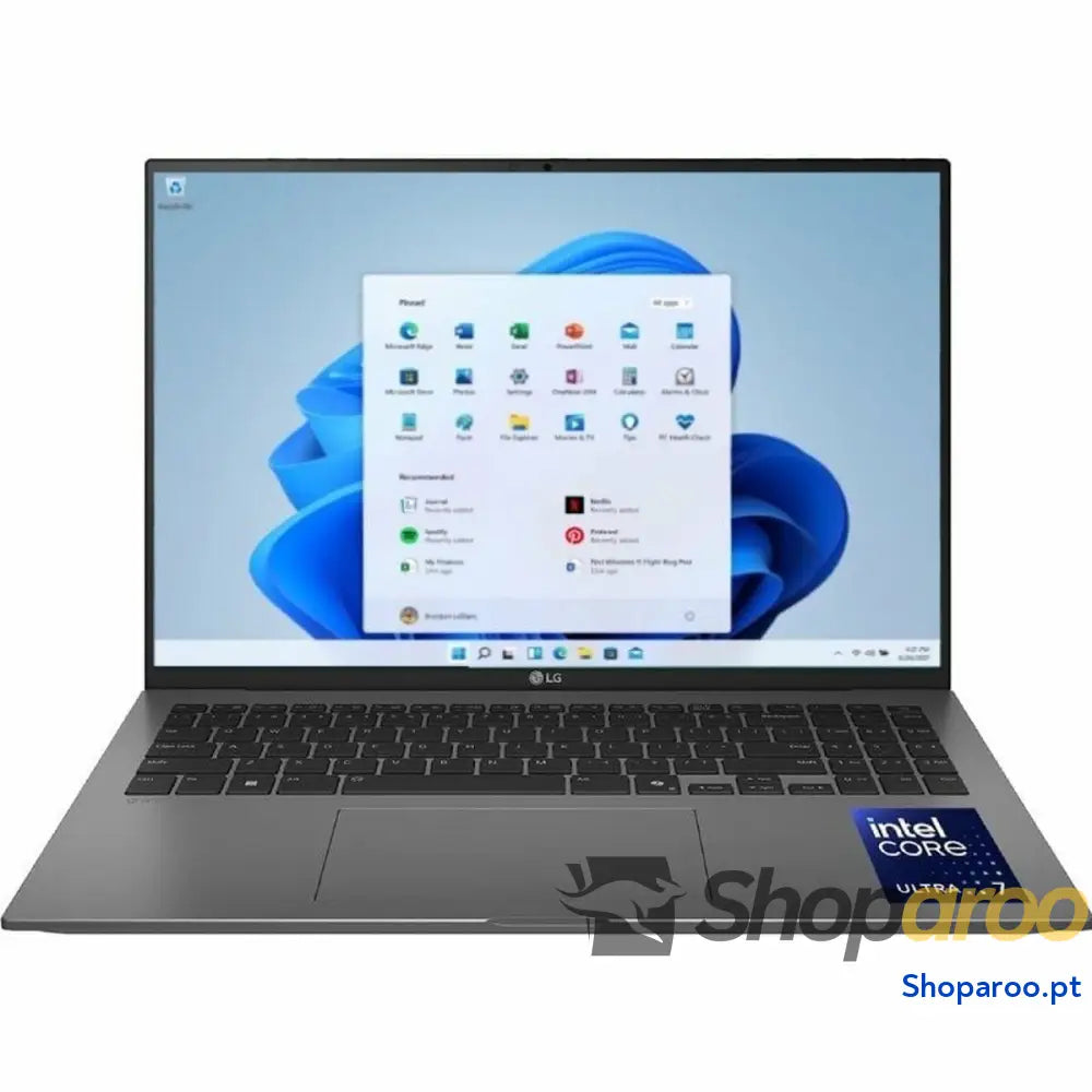 Laptop LG 16Z90TL-G.AU88B 16" intel core ultra 7 32 GB RAM 1 TB SSD Qwerty espanhol