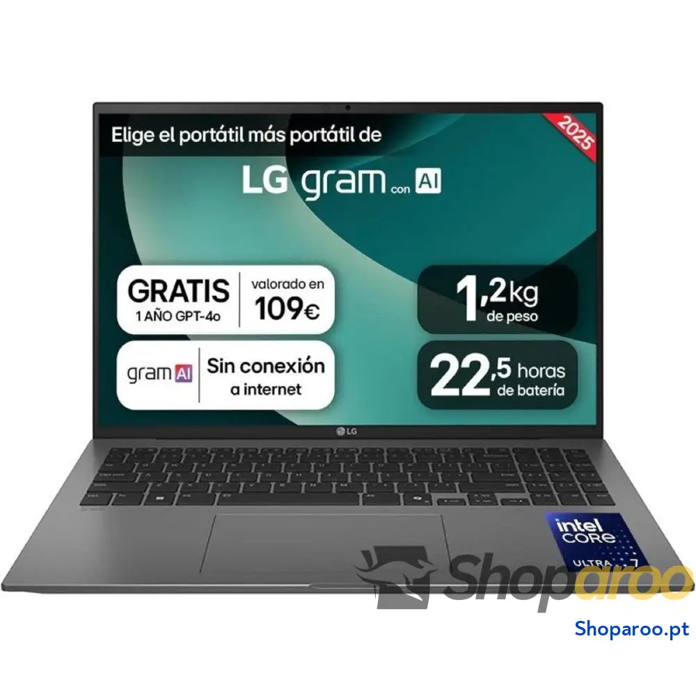 Laptop LG 16ZD90T-G.AX78B 16" 16 GB RAM 1 TB SSD Qwerty espanhol