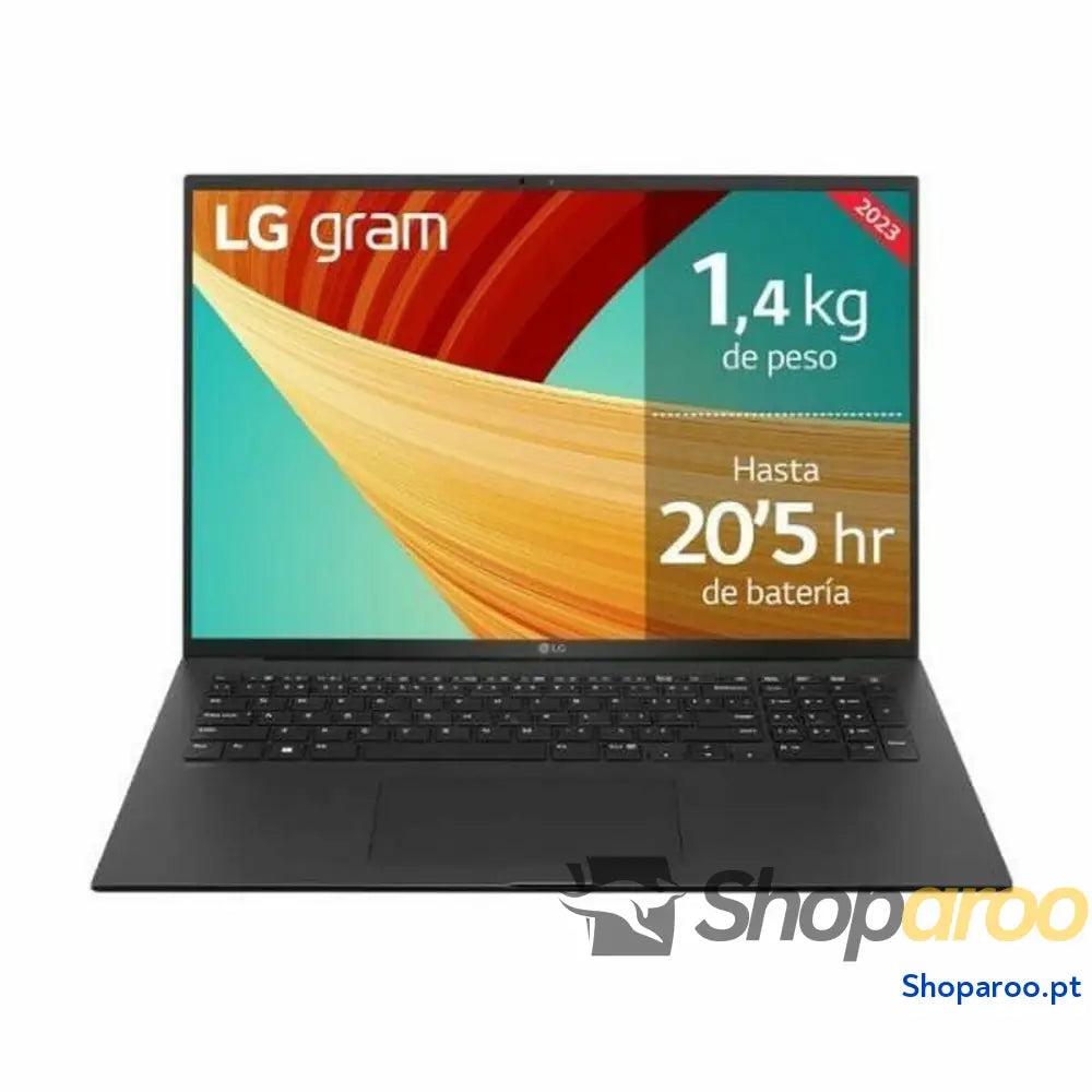 Laptop LG GRAM  16 GB RAM 1,4 GHz Intel Core Ultra 7 155H 512 GB SSD Qwerty espanhol