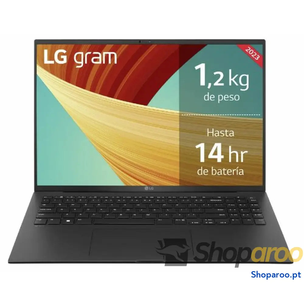 Laptop LG Gram 16Z90R-E AD78B 16" Intel Core i7-1360P 32 GB RAM 1 TB SSD NVIDIA GeForce RTX 3050 Qwerty espanhol