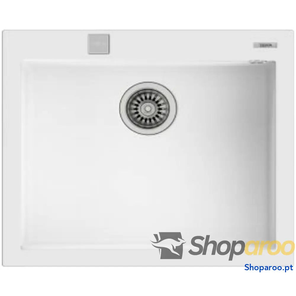 Lava-loiça de de Uma Cuba Teka Forsquare 50.40 TG Branco