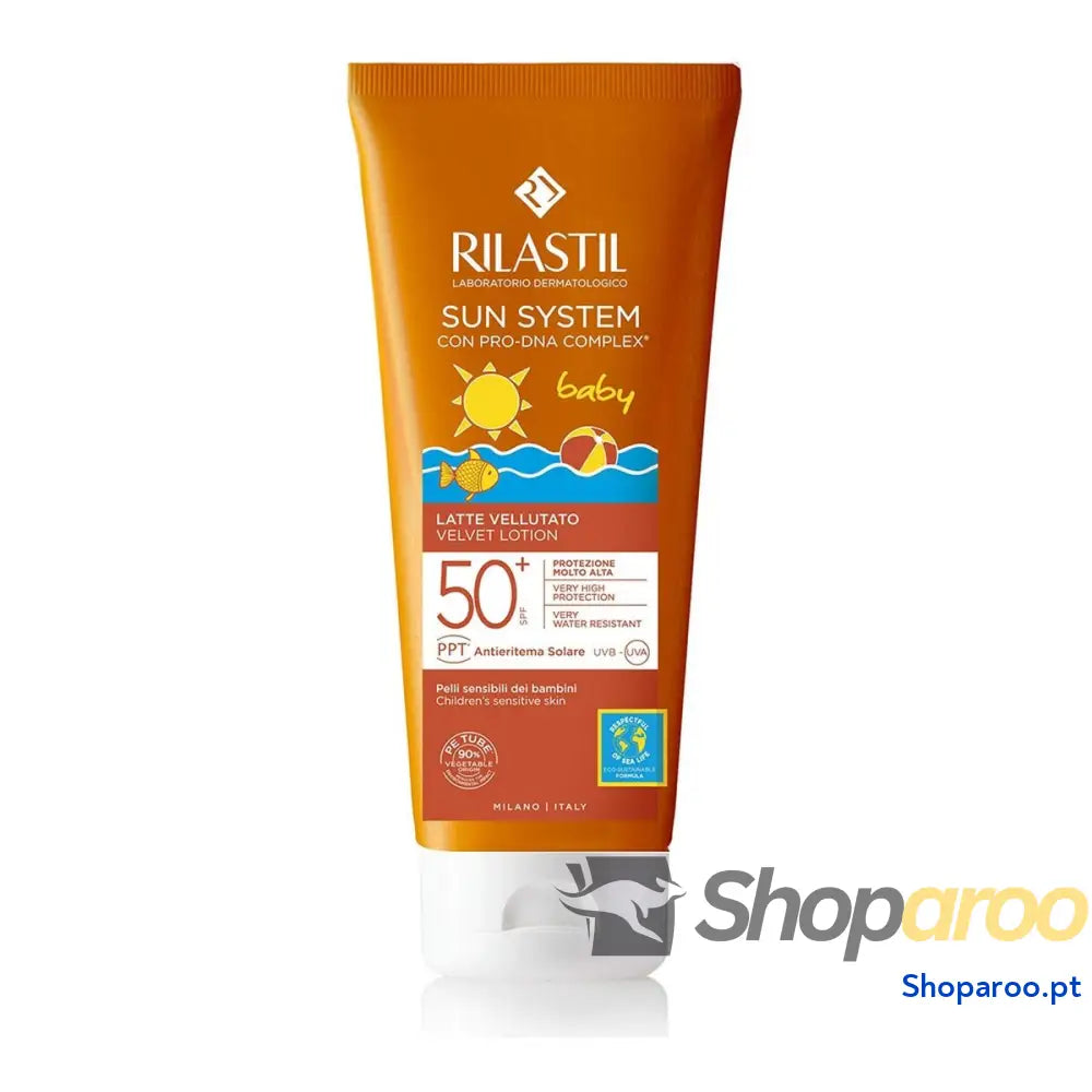 Leite Solar Infantil Rilastil Sun System Spf 50+ (200 ml)